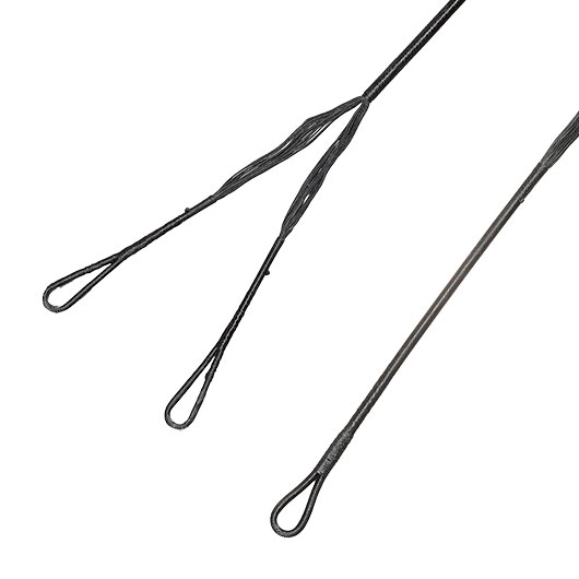 Man Kung Ersatzkabel Set / Cables Set f. Compound Armbrust 200 lbs Kraken XB58 Bild 2