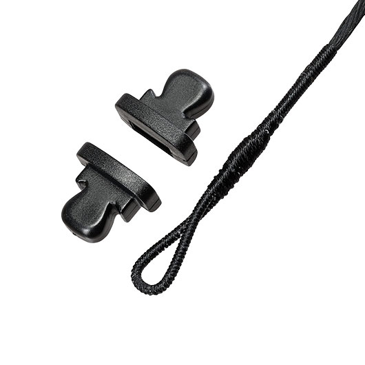 Man Kung Ersatzsehne f�r Sobek / TCS3 Repetierarmbrust 80 lbs mit Endkappen schwarz Bild 2