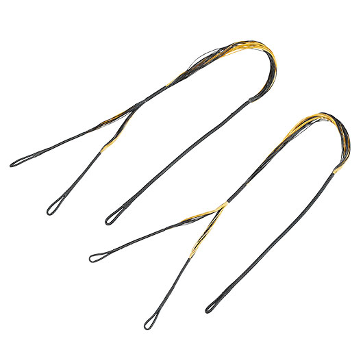 EK Archery Ersatzkabel Set / Cables Set f�r Compound Armbrust Accelerator 370+ mit 185 lbs schwarz