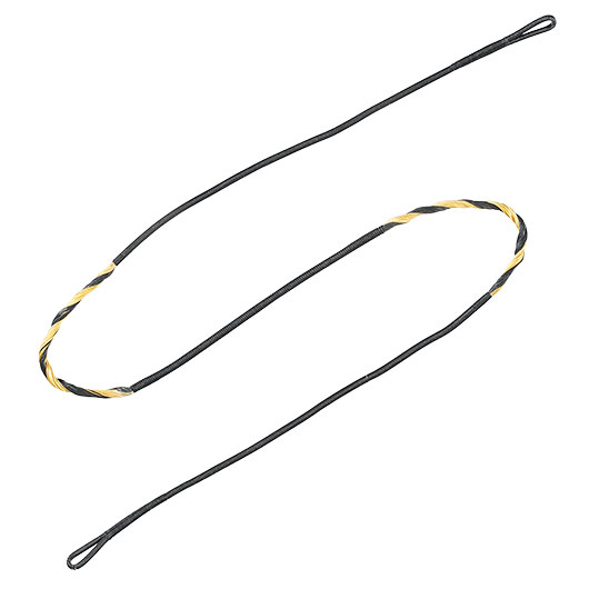 EK Archery Ersatzsehne f�r Compound Armbrust Accelerator 370+ mit 185 lbs schwarz