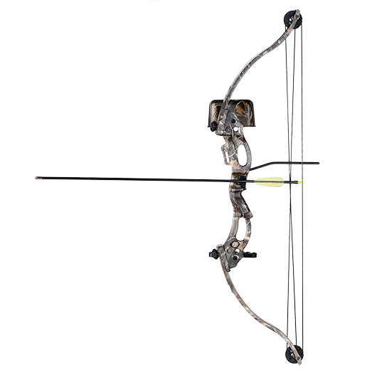 EK Archery Kirupira Compound Jugend Bogen Set 15 - 20 lbs inkl. K�cher / Pfeile / Armschutz camo Bild 4