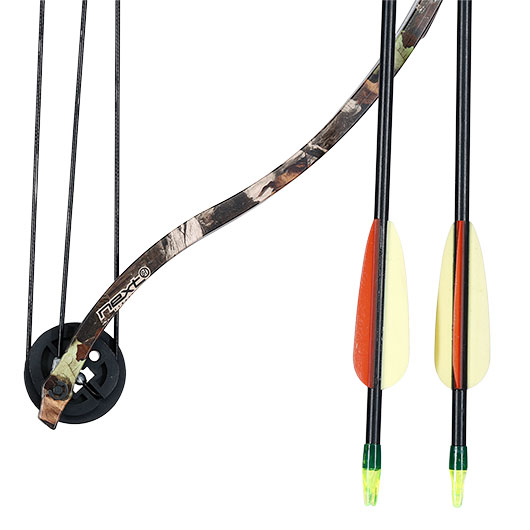 EK Archery Kirupira Compound Jugend Bogen Set 15 - 20 lbs inkl. K�cher / Pfeile / Armschutz camo Bild 8