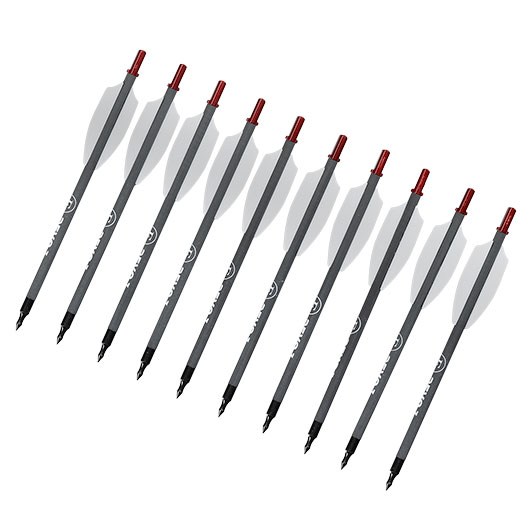 EK Archery Carbon Armbrustpfeile 6,5 Zoll f�r REVO 7 Repetierarmbrust dunkelgrau 10 St�ck