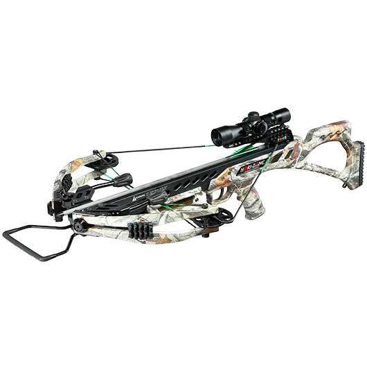 Hori-Zone Compound Armbrust Alpha-XT 185 lbs / 365 fps Komplettset camo Bild 1