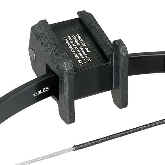 EK Archery Wurfarm Set mit Sehne f. Repetierarmbrust REVO 7 120 lbs schwarz inkl. 10 Heavy Pfeile Bild 7
