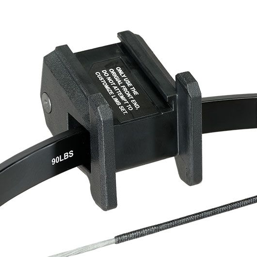 EK Archery Wurfarm Set mit Sehne f. Repetierarmbrust REVO 7 90 lbs schwarz Bild 7