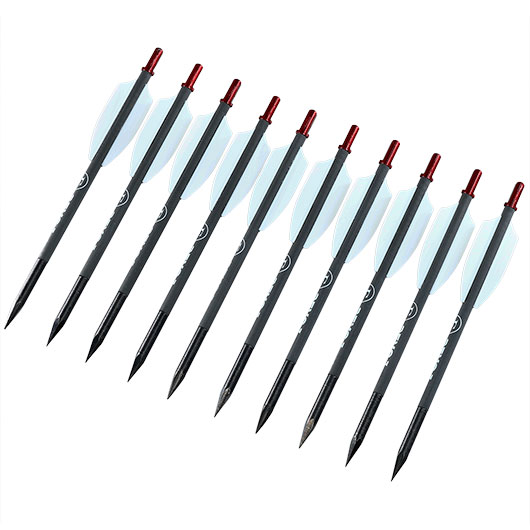 EK Archery Bodkin Carbon Armbrustpfeile 6,5 Zoll f�r REVO 7 Repetierarmbrust dunkelgrau 10 St�ck