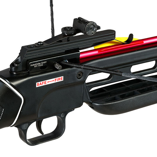 Man Kung Recurve Armbrust Evident 150 lbs Komplettset mit Skelettschaft schwarz Bild 8