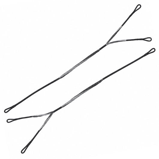 EK Archery Ersatzkabel Set / Cables Set f�r Compound Armbrust Accelerator 410+ mit 185 lbs schwarz