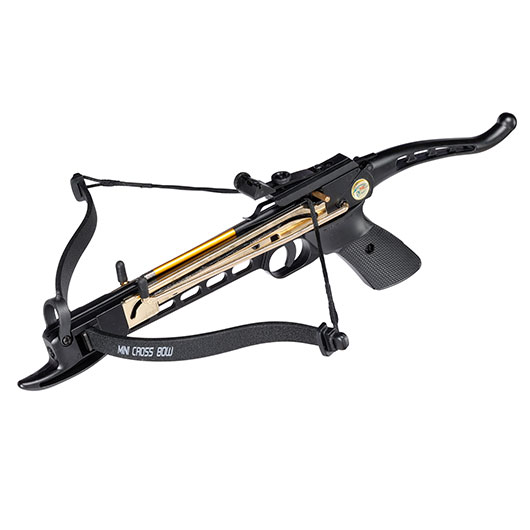 Pistolenarmbrust Cobra 80 lbs mit Metallrahmen schwarz
