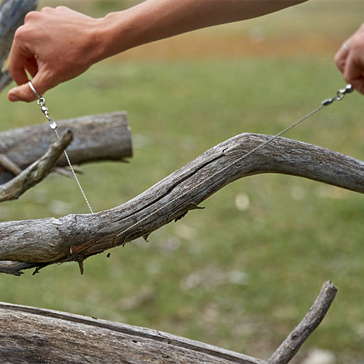 Origin Outdoors Drahts�ge mit 8-fach gewickeltem Spezialdraht Bild 1