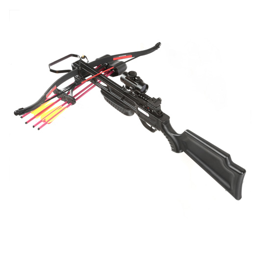 Armbrust Jaguar Recurve 175 lbs schwarz Komplettset inkl. Zielgert Kcher und viel Zubehr Bild 6