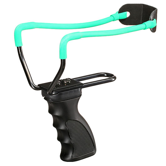 Schleuder Deluxe MFH schwarz grn