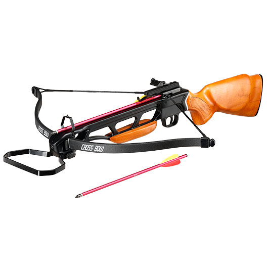 Man Kung Recurve Armbrust Evident 150 lbs Komplettset mit Holzschaft