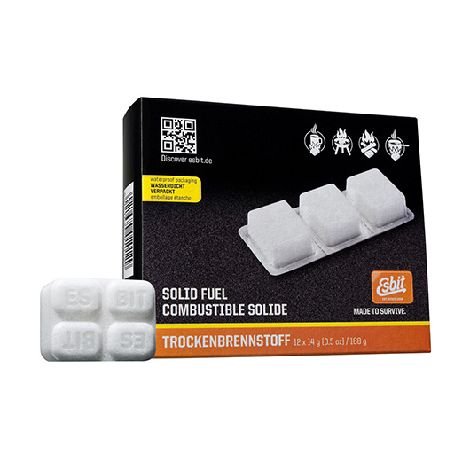 Esbit Trockenbrennstoff -Tabletten  12x14 gr.