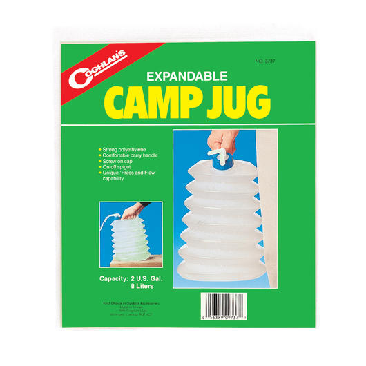 Coghlans Faltkanister Camp Jug mit Dosierhahn 8 Liter Bild 2