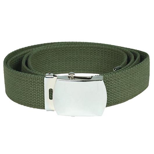 Hosengrtel Metallverschluss oliv, 130cm