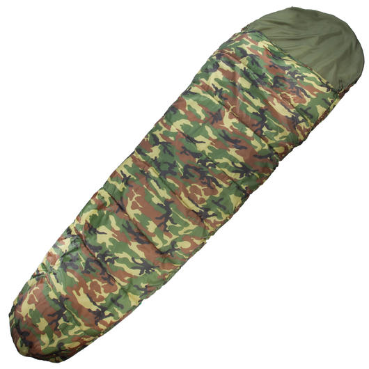Mil-Tec Schlafsack Commando woodland