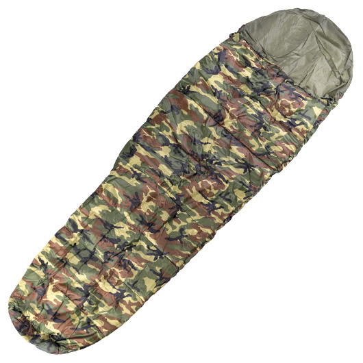 Mil-Tec Schlafsack Commando woodland