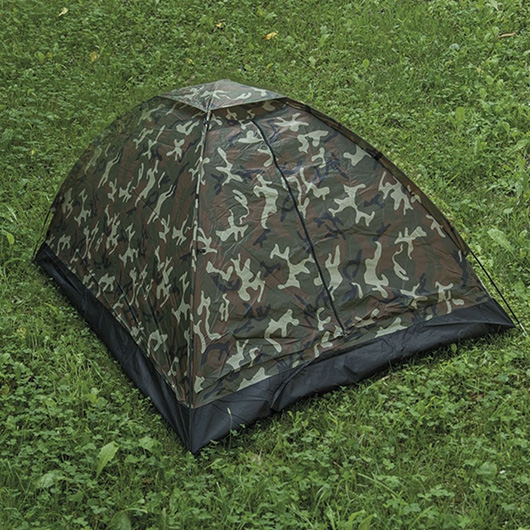 Mil-Tec Kuppelzelt Premium fr 2 Personen woodland Bild 1