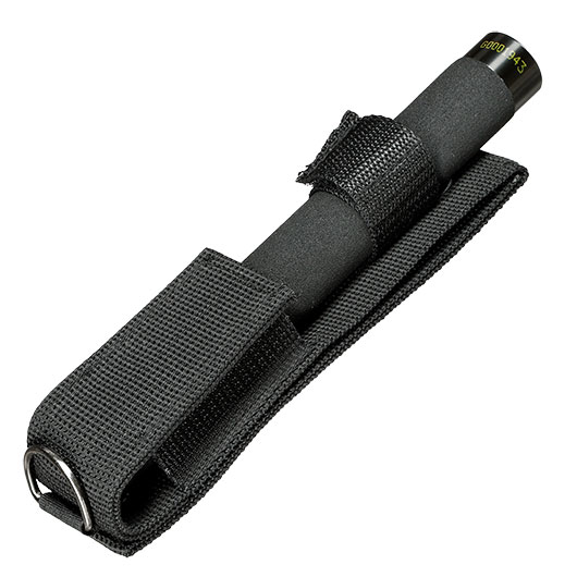 Teleskop Schlagstock 21 schwarz inkl. Holster Bild 4