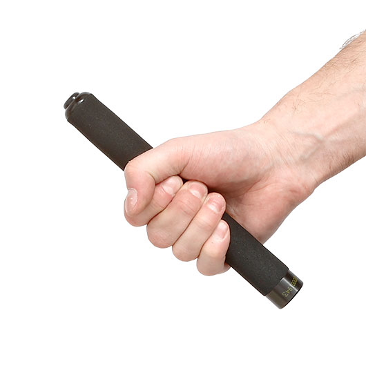 Teleskop Schlagstock 21 schwarz inkl. Holster Bild 8