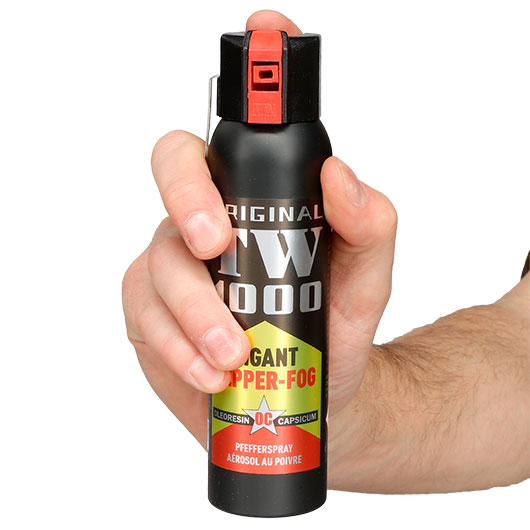 Abwehrspray TW1000 Pfefferspray Breitstrahl mit Weitstrahlventil, 150 ml Bild 2