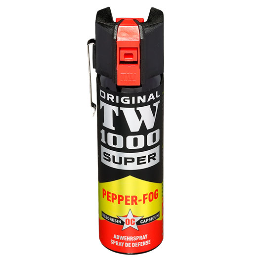 Abwehrspray TW1000 Pfefferspray Breitstrahl, 75ml Weitstrahlventil