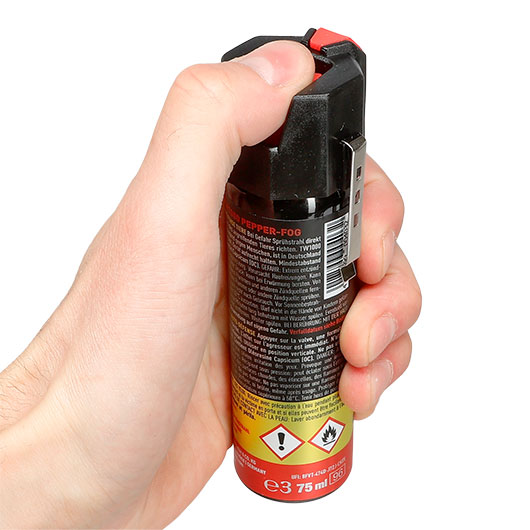 Abwehrspray TW1000 Pfefferspray Breitstrahl, 75ml Weitstrahlventil Bild 7