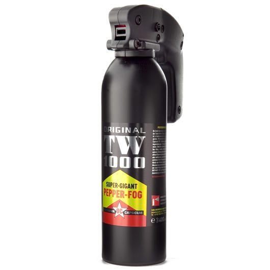 Abwehrspray TW1000 Pfefferspray Super Giant Professional, 400 ml