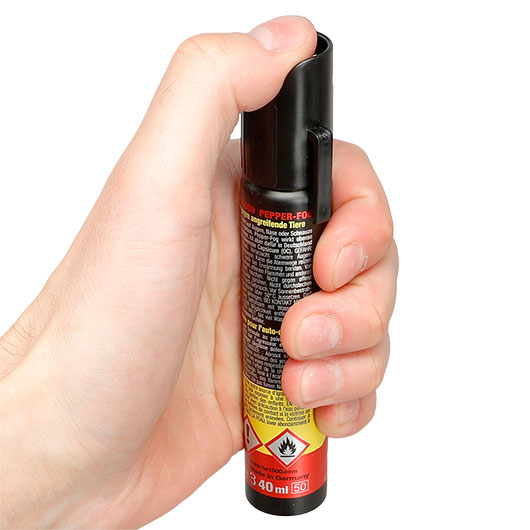 Abwehrspray TW1000 Pfefferspray Breitstrahl, 40ml lang Bild 7