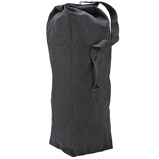 Seesack schwarz ca. 55 Liter Fassungsvermgen 89x25x25 cm