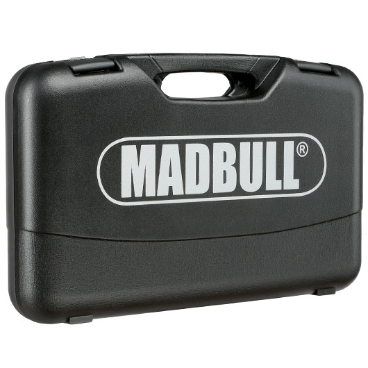 Madbull Pistolenkoffer Deluxe 50 x 30,5 x 8,5cm mit Zahlenschloss schwarz Bild 1