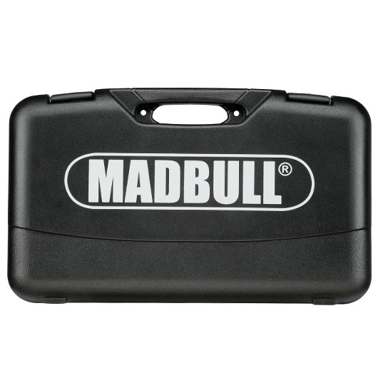 Madbull Pistolenkoffer Deluxe 50 x 30,5 x 8,5cm mit Zahlenschloss schwarz Bild 2