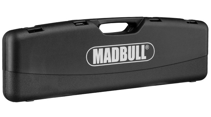 Madbull Waffenkoffer Deluxe 97 x 29 x 10 cm mit Zahlenschlsser / Waben-Schaumstoff schwarz Bild 1