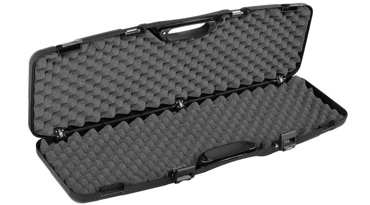 Madbull Waffenkoffer Deluxe 97 x 29 x 10 cm mit Zahlenschlsser / Waben-Schaumstoff schwarz Bild 4