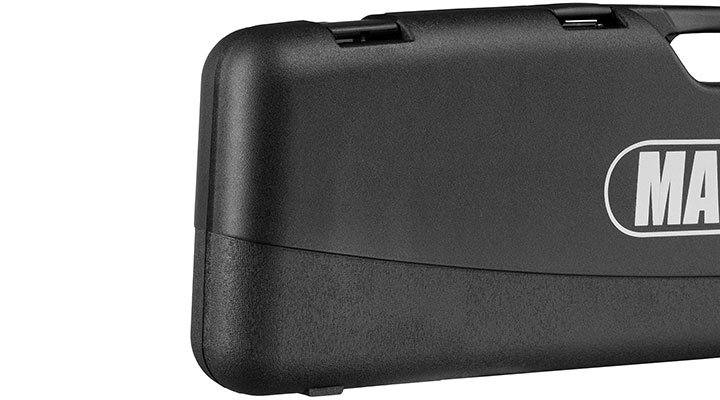 Madbull Waffenkoffer Deluxe 97 x 29 x 10 cm mit Zahlenschlsser / Waben-Schaumstoff schwarz Bild 7