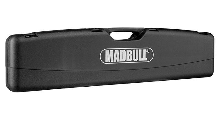 Madbull Waffenkoffer Deluxe 125 x 29 x 11,5 cm mit Zahlenschlsser / Waben-Schaumstoff schwarz Bild 1