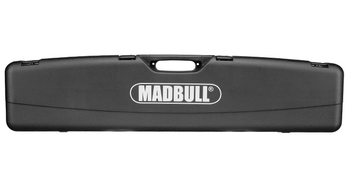 Madbull Waffenkoffer Deluxe 125 x 29 x 11,5 cm mit Zahlenschlsser / Waben-Schaumstoff schwarz Bild 2