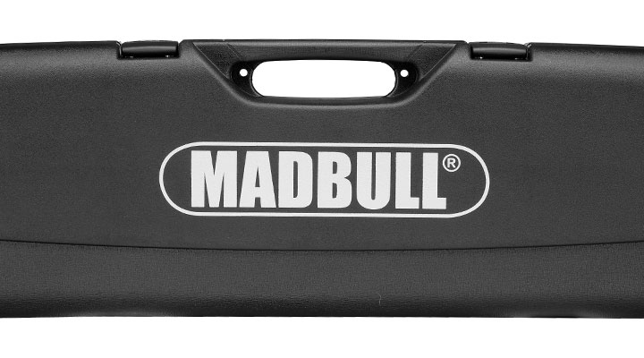 Madbull Waffenkoffer Deluxe 125 x 29 x 11,5 cm mit Zahlenschlsser / Waben-Schaumstoff schwarz Bild 8