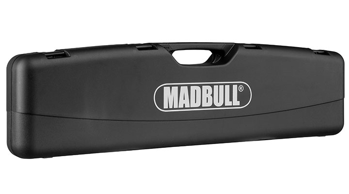 Madbull Waffenkoffer Deluxe 111 x 29 x 11 cm mit Zahlenschlsser / Waben-Schaumstoff schwarz Bild 1