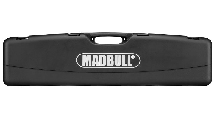 Madbull Waffenkoffer Deluxe 111 x 29 x 11 cm mit Zahlenschlsser / Waben-Schaumstoff schwarz Bild 2