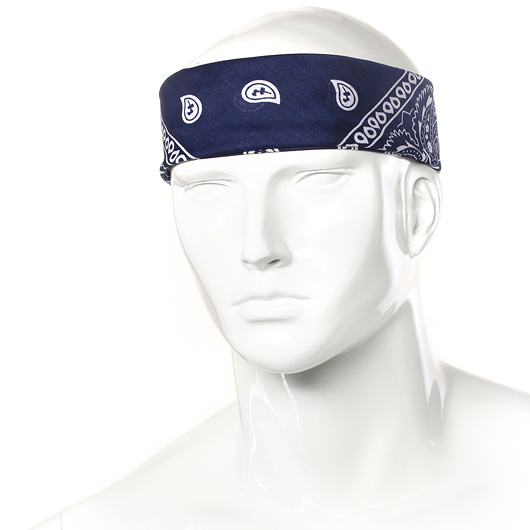 Bandana blau Bild 2