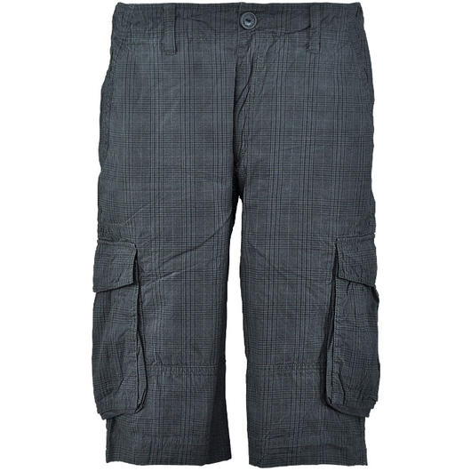 Vintage Industries Lance Shorts, schwarz kariert