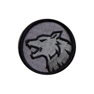 Mil-Spec Monkey Wolf Head Patch ACU-Dark