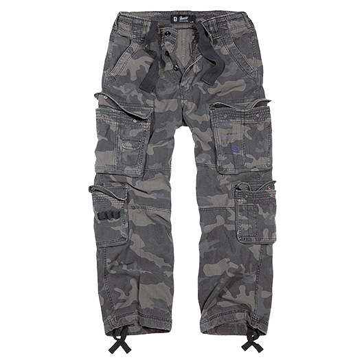 Brandit Cargohose Pure Vintage Trousers darkcamo