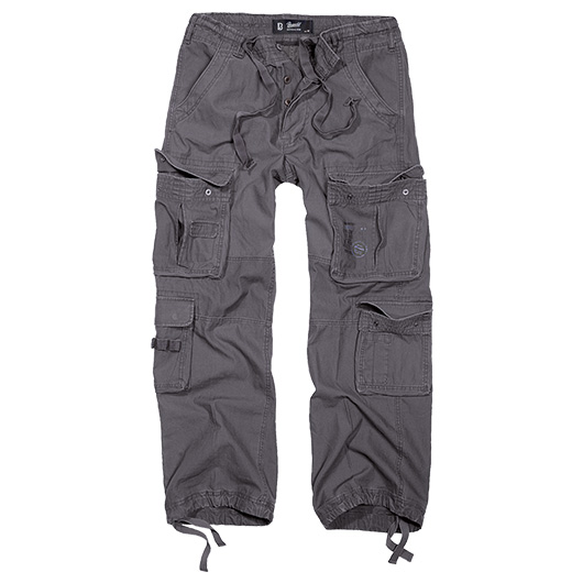 Brandit Cargohose Pure Vintage Trousers anthrazit