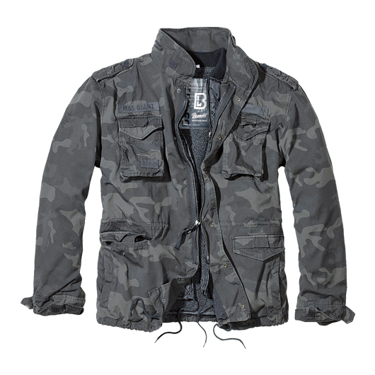 Brandit Jacke M65 Giant darkcamo mit herausnehmbarem Futter