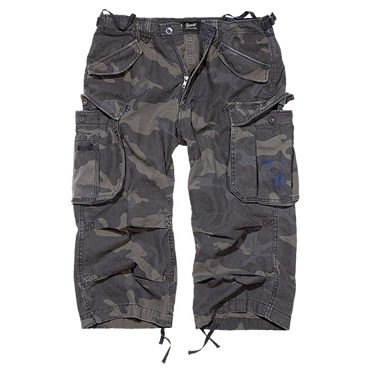 Brandit Industry Vintage 3/4 Short darkcamo