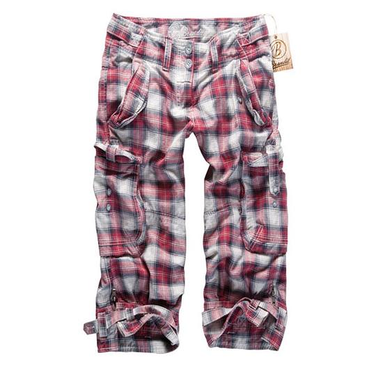 Brandit Vanity 3/4 Ladies-Shorts kariert